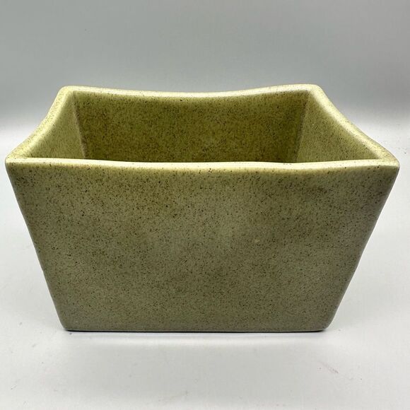Haeger green vintage ceramic planter vase - Picture 1 of 8
